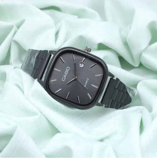 ساعة كاسيو فينتج سوداء-Casio Vintage Black Watch
